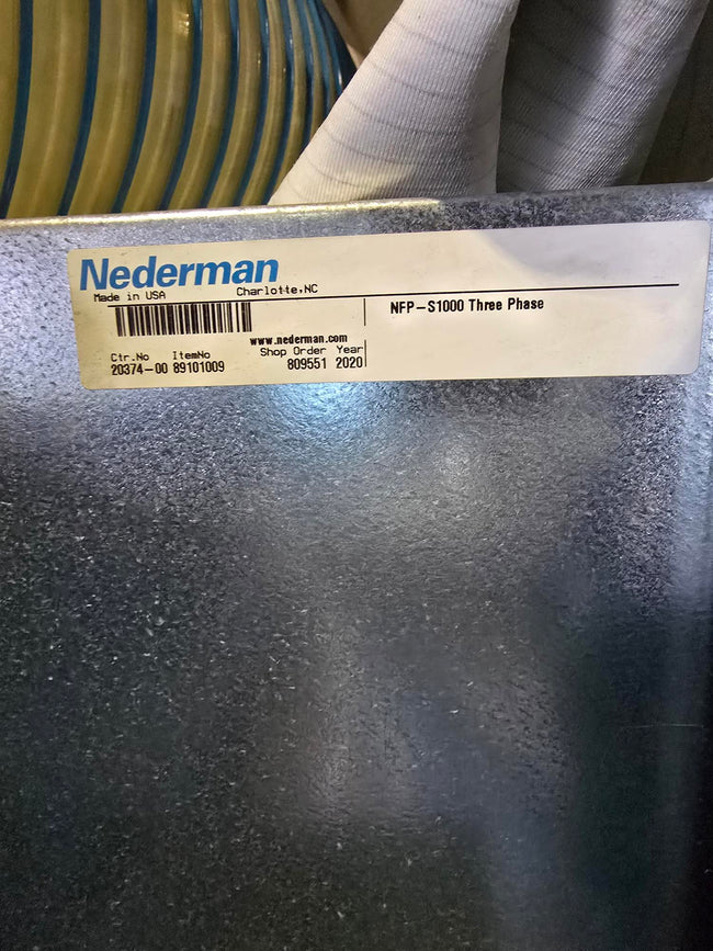 2020 Nederman S-1000 Dust Collector - Florida