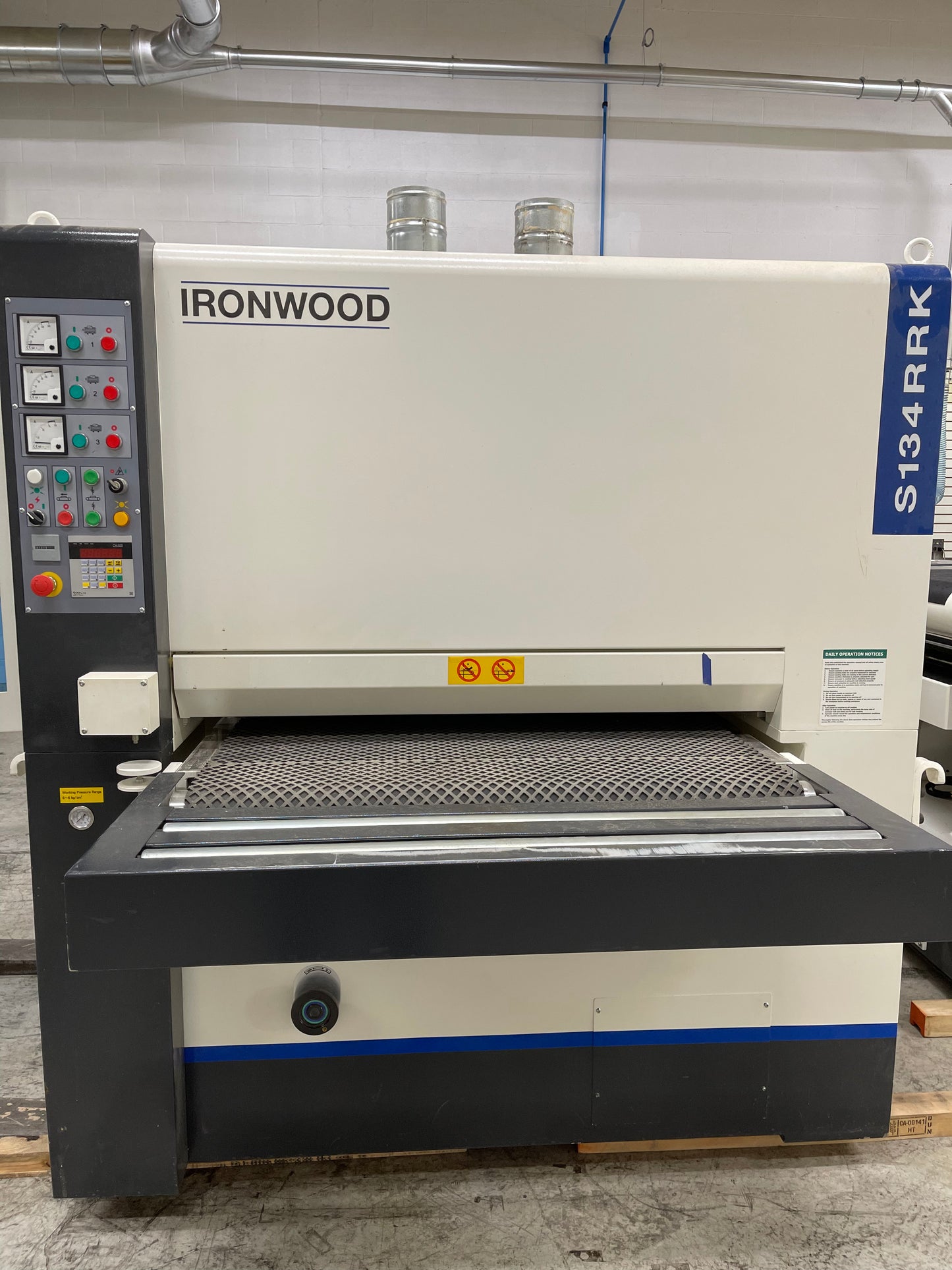 2020 Ironwood S 134 RRK 3 Head Wide Belt Sander - Illinois