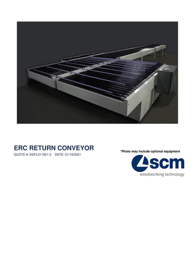 2021 SCM ERC RETURN CONVEYOR - Florida