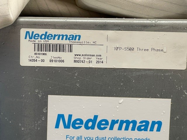 2014 Nederman S500 Dust Collector 3 Phase -  Illinois