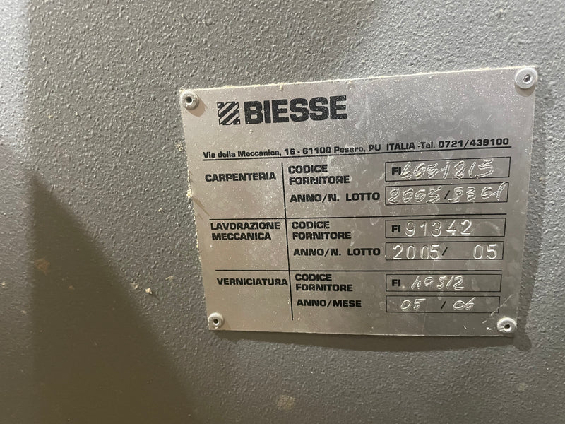 Used Biesse CNC