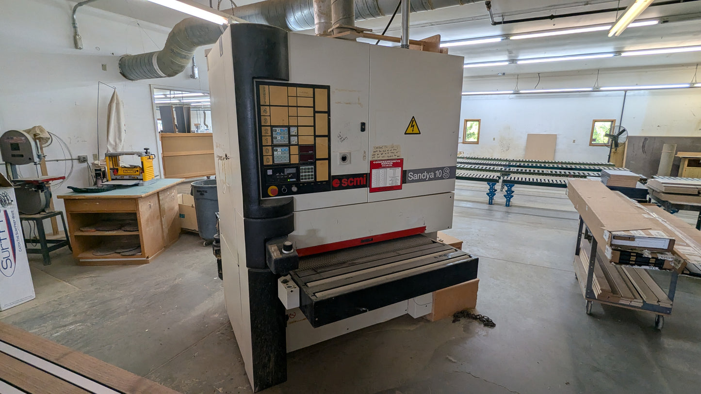 2000 SCM Sandya 10/S M2 110 Wide Belt Sander - North Dakota