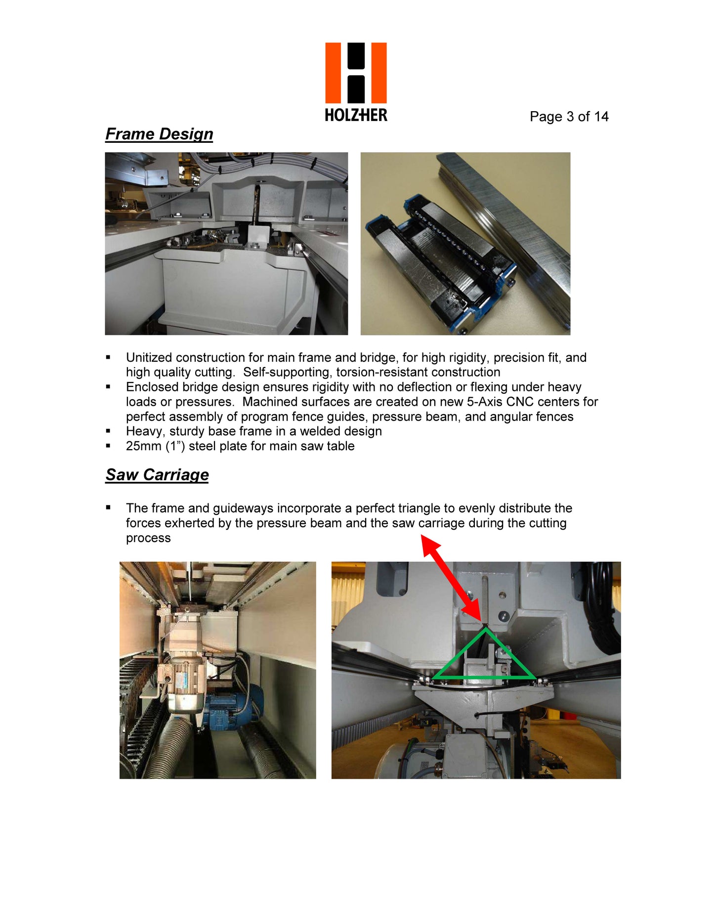 2018 Holzher Tectra 6120 - Dynamic Version- Pressure Beam/Panel Saw - Minnesota