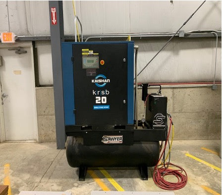 2020 Kaishan KRSB 20HP Rotary Screw Air Compressor - Florida