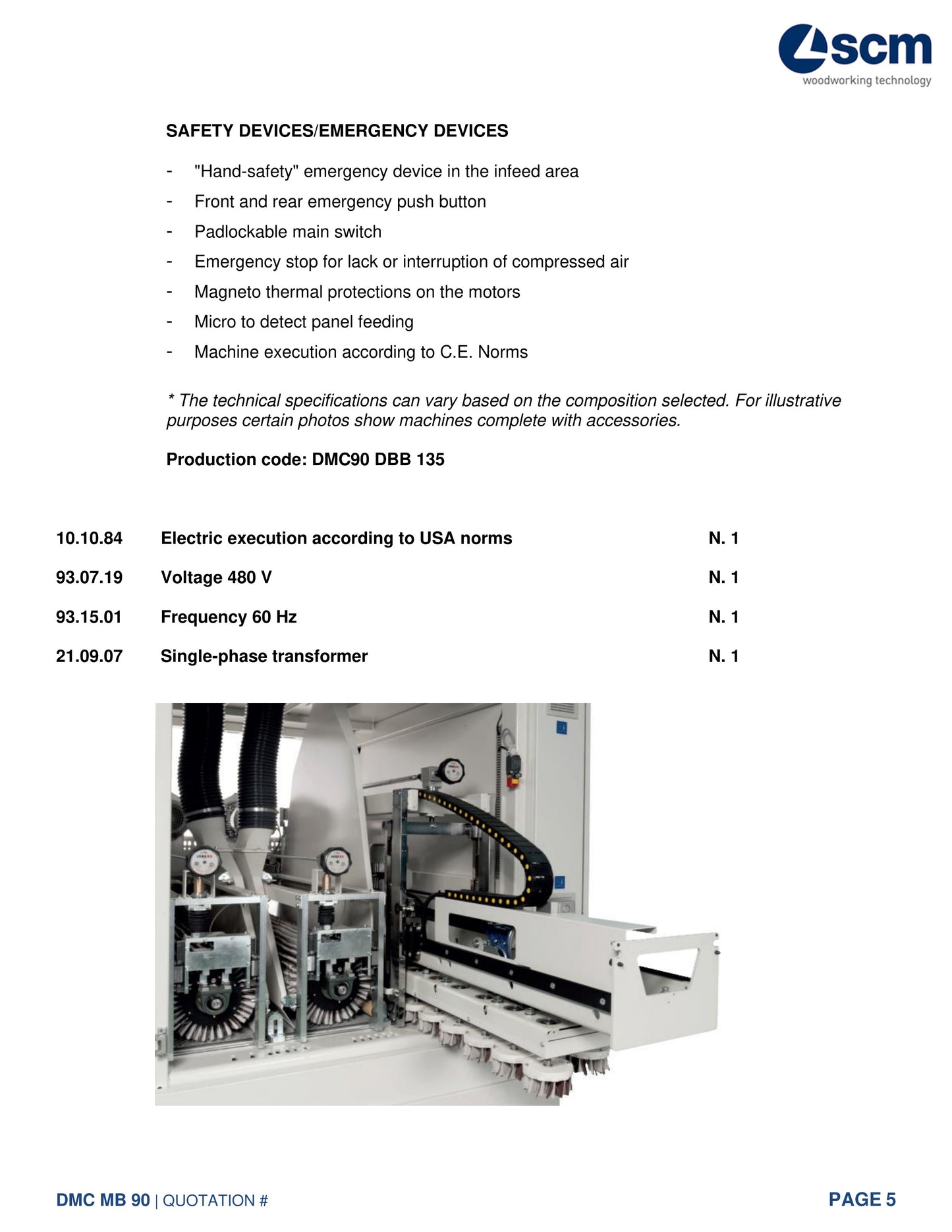 2020 SCM DMC MB 90 Sander / Automatic Brushing Machine -  Florida