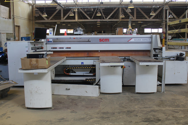 2008 SCM Sigma Impact 107 Front Loading Beam Saw - Washington